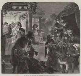 Una visita a los ancianos en Nochebuena