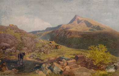 Entre las Colinas Galesas, siglo XIX, 1935