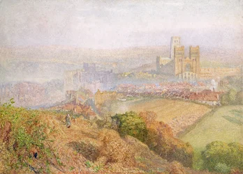 Durham, brumoso con humo de mina