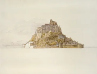 Mont St Michel desde las arenas