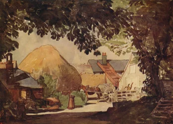 El corral, c1915