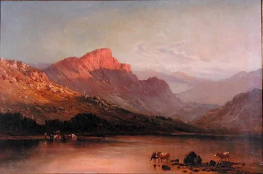 Atardecer en los Trossachs