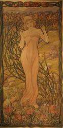 Mujer tocando la flauta