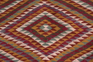 Alfombra del valle de Mzab (detalle)