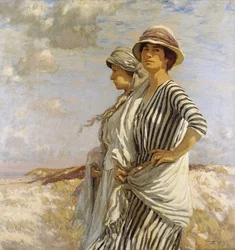La Sra. Talmage y una amiga