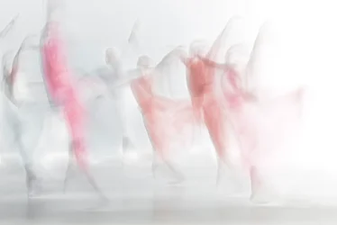 Movimiento de danza abstracta