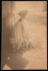 Foto de Alice Broughton de Agnes Pelton (foto b/n)