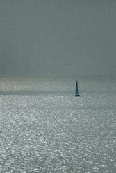 Vista desde Apollonia, 2016 (fotografía pintada a mano)