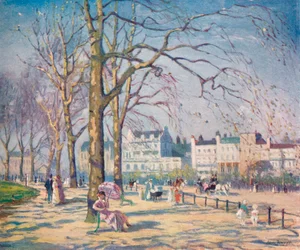 Primavera en Hyde Park, c1910