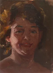Cabeza del artista, finales del siglo XIX-principios del siglo XX
