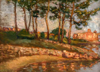 En el sur de Francia, ca. 1905-1906