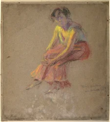 Mujer sentada