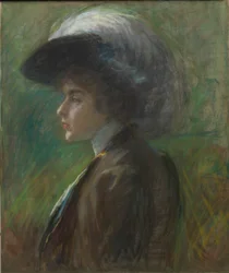 El sombrero de plumas