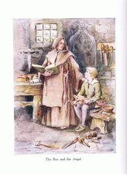 El Niño y el Ángel, ilustración de 