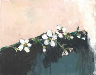 Flores de almendro en primavera