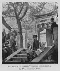 Entrada al Templo de las Hadas, Chungking