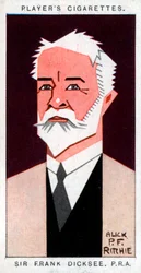 Sir Francis Bernard Dicksee, pintor británico, 1926