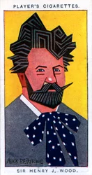 Sir Henry Joseph Wood, director de orquesta británico, 1926
