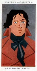 Sir John Martin-Harvey, actor y director de teatro británico, 1926