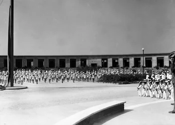 Villa Rosa Maltoni Mussolini: jóvenes estudiantes entrenando