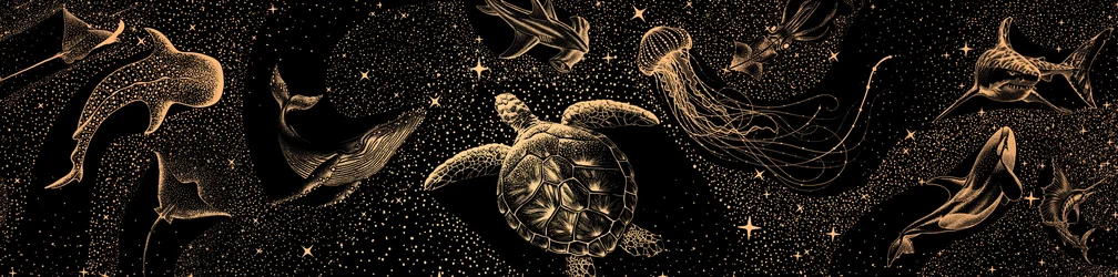 Criaturas marinas celestiales