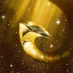 Ballena Cósmica Dorada
