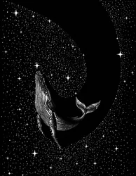 La majestuosa ballena espacial