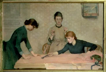 La clase de costura