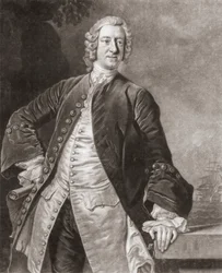 Almirante Edward Boscawen. Retrato