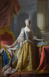 Allan Ramsay - La reina Carlota (Colección Real)1