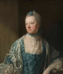 Retrato de Elizabeth, Condesa de Salisbury, nacida Keet 1721-1776
