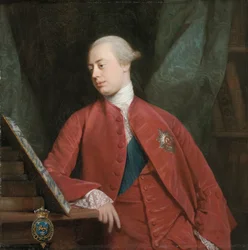 Retrato de Frederick, Lord North K. G., luego 2do Conde de Guildford