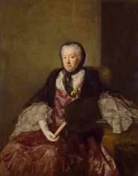 Retrato de la Sra. Mary Martin, 1761