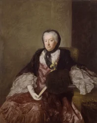 Retrato de la Sra. Mary Martin, 1761