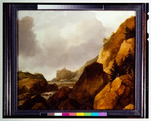 Paisaje montañoso escandinavo