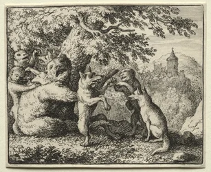 Reynard the Fox:  Reynard Equipped for his Pilgrimage