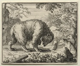 Reynard the Fox:  Reynard Promises Honey to the Bear