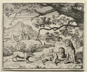 Reynard the Fox:  The Badger Calls Reynard to Court