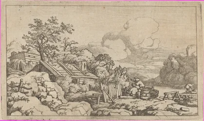 La cabaña del carpintero, siglo XVII