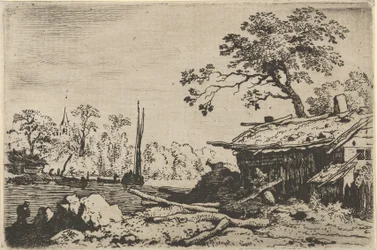 La choza ruinosa, siglo XVII
