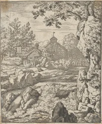 La cascada, siglo XVII