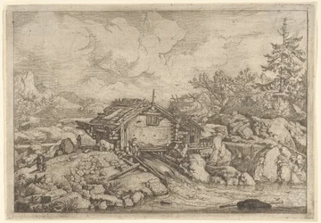 El molino de agua, siglo XVII