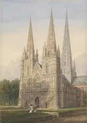 Catedral de Lichfield - Fachada Oeste