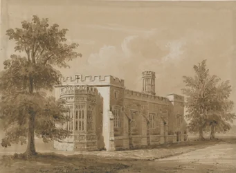 Tixall - Capilla en Tixall Hall