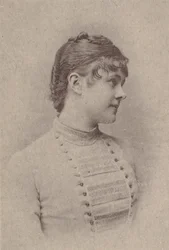 Lili Rupp, de la serie Actrices N67 promoviendo Virginia Brights Cigarettes para A..., ca. 1888