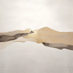 Paisaje de dunas abstracto