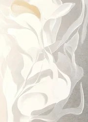 Formas blancas y elegantes