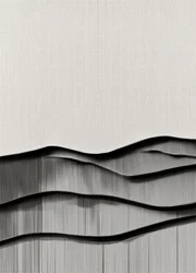 Paisaje ondulado minimalista