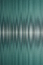 Olas de luz verde azulada