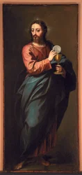 Cristo bendiciendo la hostia, c.1635